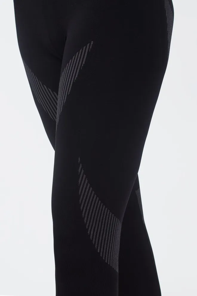 Термолеггинсы женские Thermo leggins model 1 Giulia (nero)