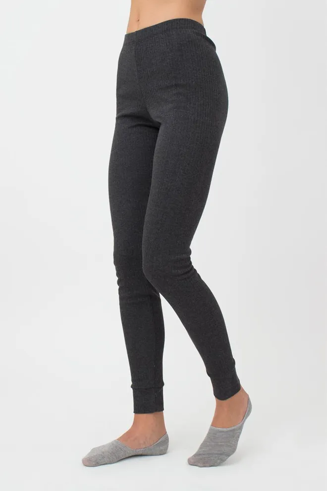 Термоштаны женские в рубчик Thermo Sport 4320/190 Giulia (dark grey)