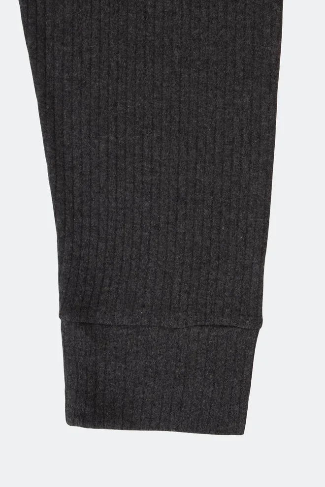 Термоштаны мужские в рубчик Thermo Sport 9101/190 Giulia (dark grey)