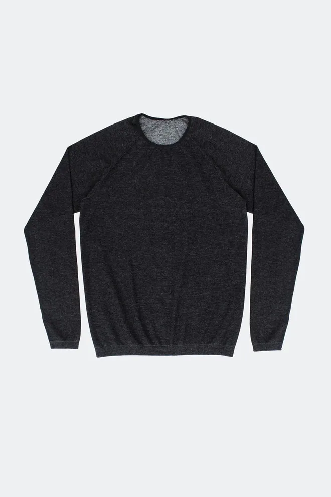 Термофутболка чоловіча безшовна Thermo T-shirt Melange Man Giulia (nero)