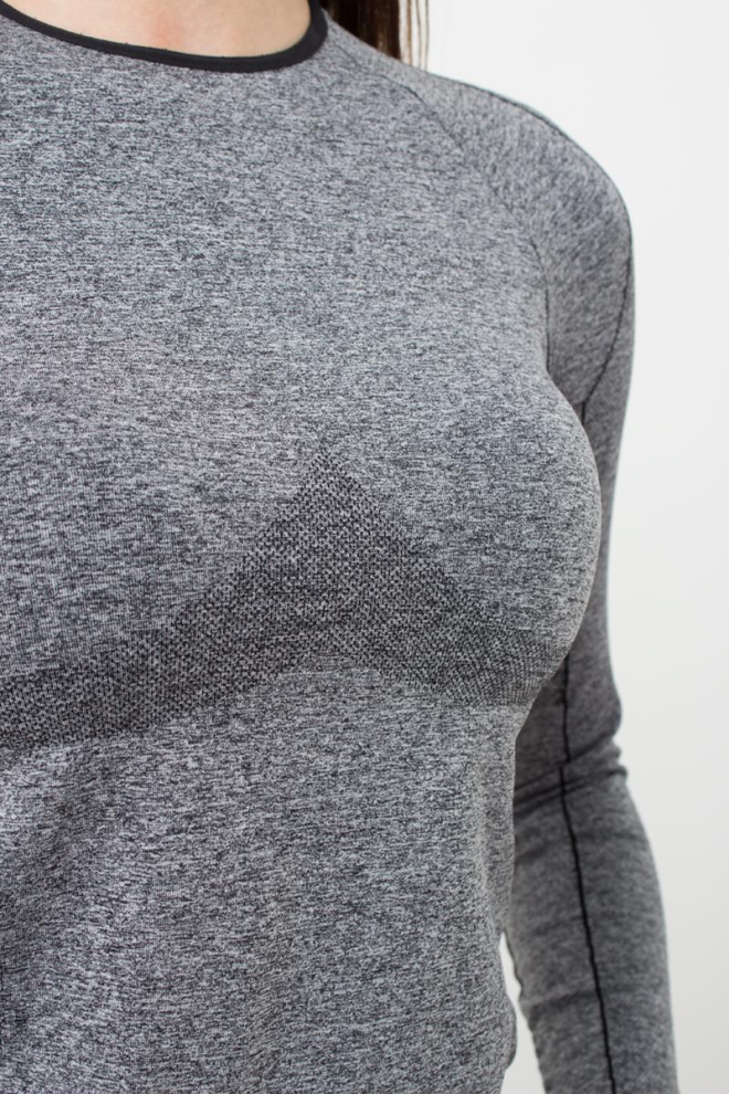 Термофутболка з довгими рукавами Thermo T-shirt Melange Giulia (nero)