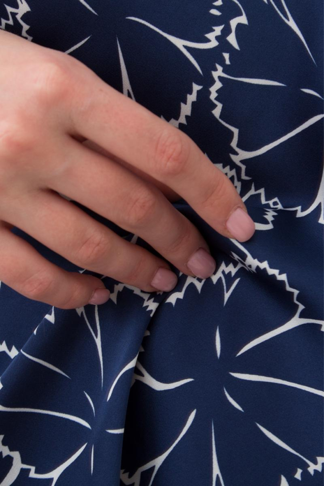 Піжама жіноча з шортами Tiziana 6032/051 Giulia (navy/white clove)