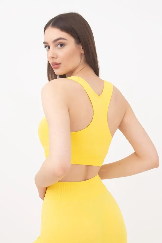 Спортивный бесшовный топ Top energy Giulia (illuminating)