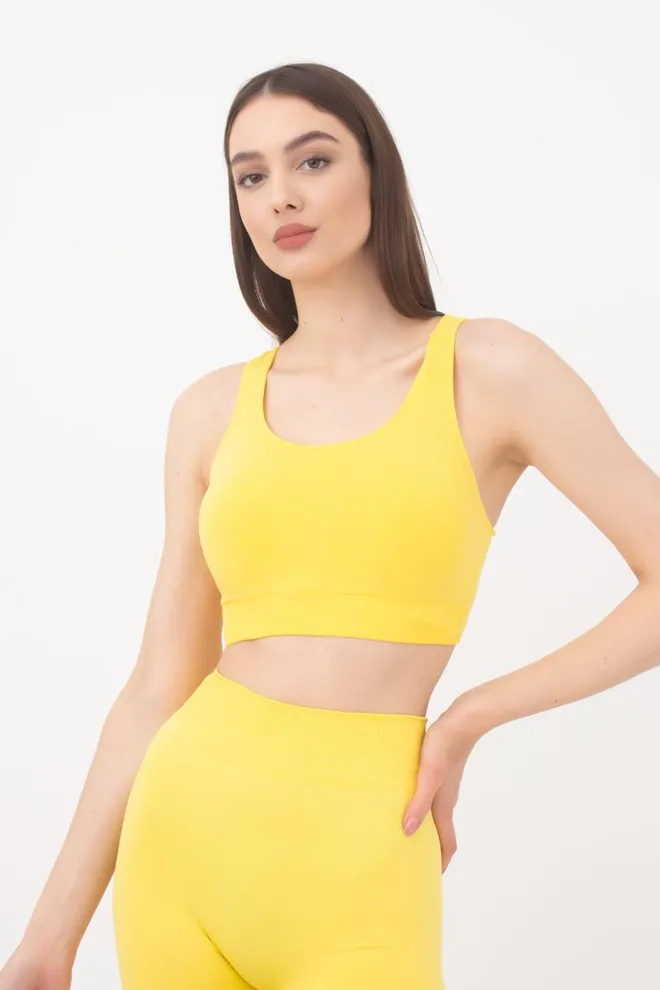 Спортивный бесшовный топ Top energy Giulia (illuminating)