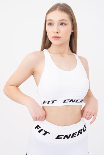 Спортивный бесшовный топ Top fit energy Giulia (bianco) Спортивный бесшовный топ Top fit energy Giulia (bianco)