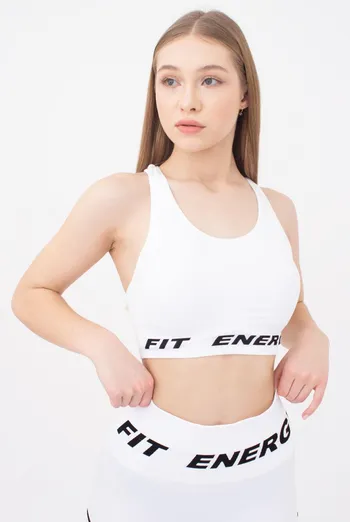 Спортивний безшовний топ Top fit energy Giulia (bianco) Спортивний безшовний топ Top fit energy Giulia (bianco)