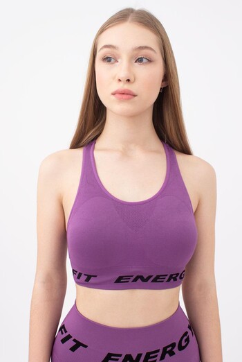 Спортивный бесшовный топ Top fit energy Giulia (grape compote) Спортивный бесшовный топ Top fit energy Giulia (grape compote)