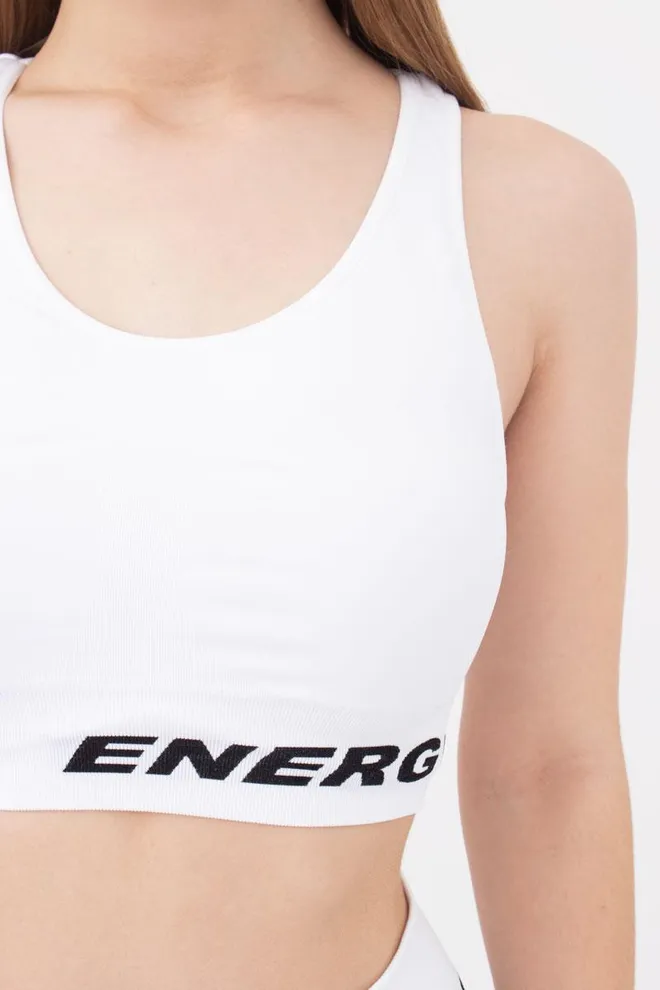 Спортивний безшовний топ Top fit energy Giulia (bianco)