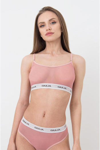 Прозрачный топ в сетку на широкой резинке Top Net 4101/40 Giulia (powder) Прозрачный топ в сетку на широкой резинке Top Net 4101/40 Giulia (powder)