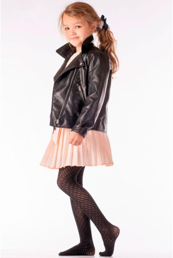 Дитячі колготки з візерунком TRAISY KIDS 80 (2) Giulia (nero), чорний Дитячі колготки з візерунком TRAISY KIDS 80 (2) Giulia (nero), чорний