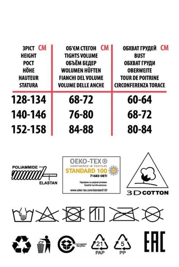 Дитячі колготки з ажурним малюнком Trixie model 1 Giulia (bianco)