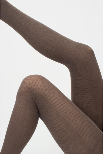 Колготки теплі з візерунком Twill 180 den model 2 Giulia (haze)