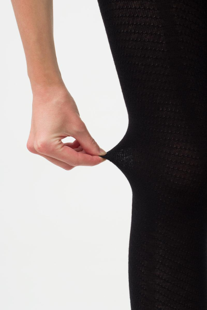 Колготки теплі з візерунком Twill 180 den model 2 Giulia (black)
