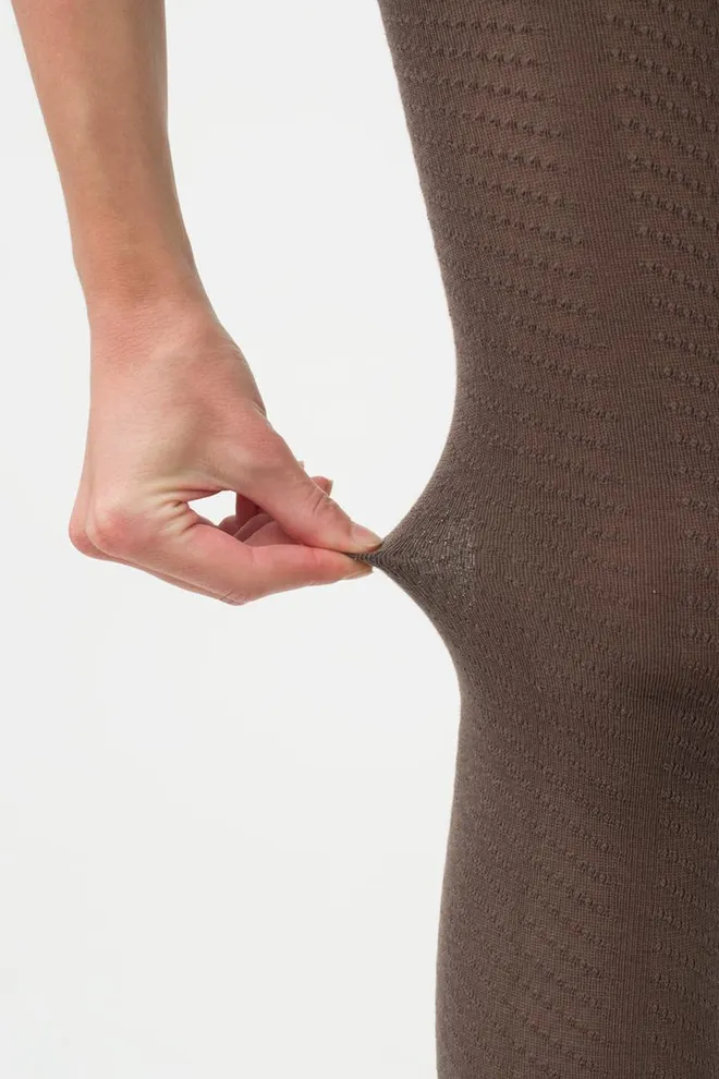 Колготки теплые с узором Twill 180 den model 2 Giulia (black)