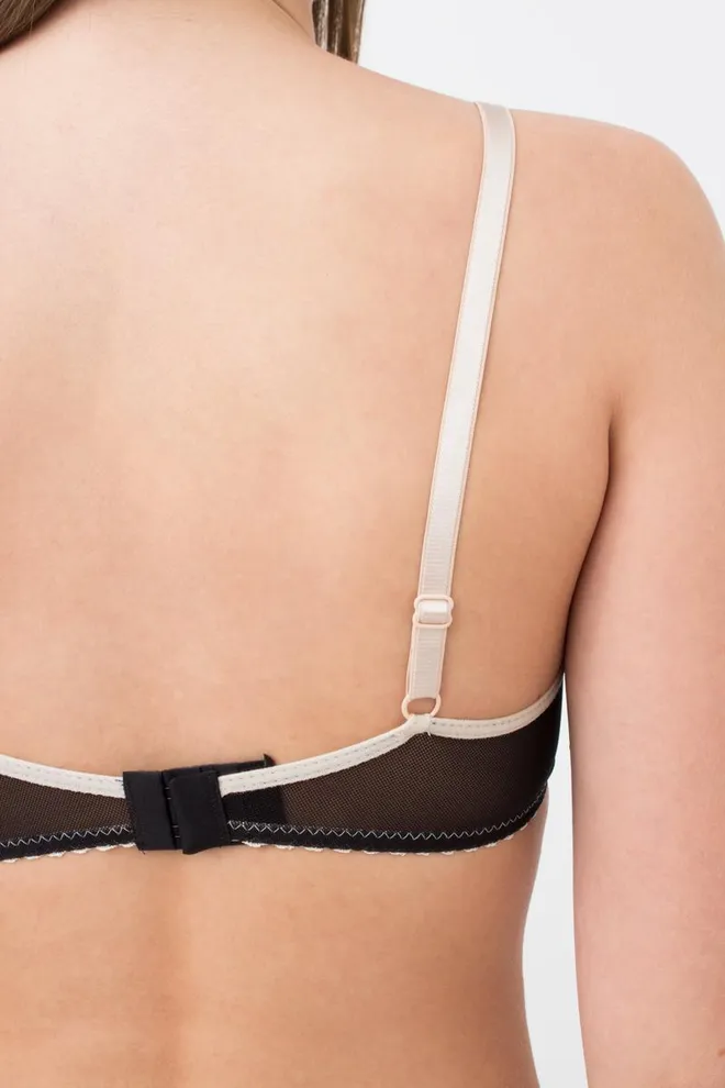 Бюстгальтер Tatoo 1605/04 Giulia (black), чорний