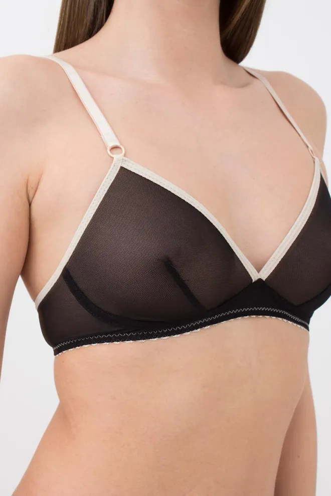 Бюстгальтер Tatoo 1605/04 Giulia (black), чорний