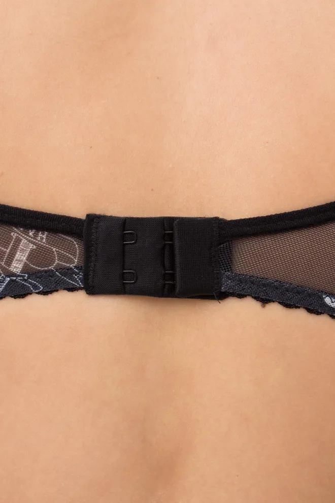 Бюстгальтер Tatoo 1605/04 Giulia (black tattoo), чорний