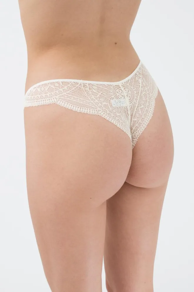 Женские трусы бразилиана кружевные Tenerezza 2213/61 Giulia (vanila custard)