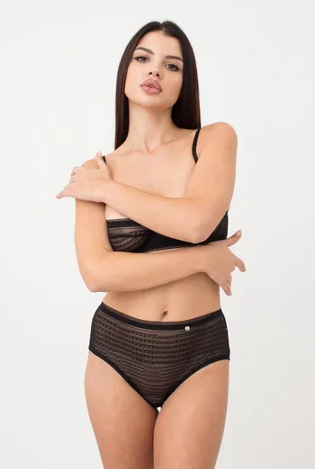 Мереживні труси бразиліана Teresa 2601/04 Giulia (black) Мереживні труси бразиліана Teresa 2601/04 Giulia (black)