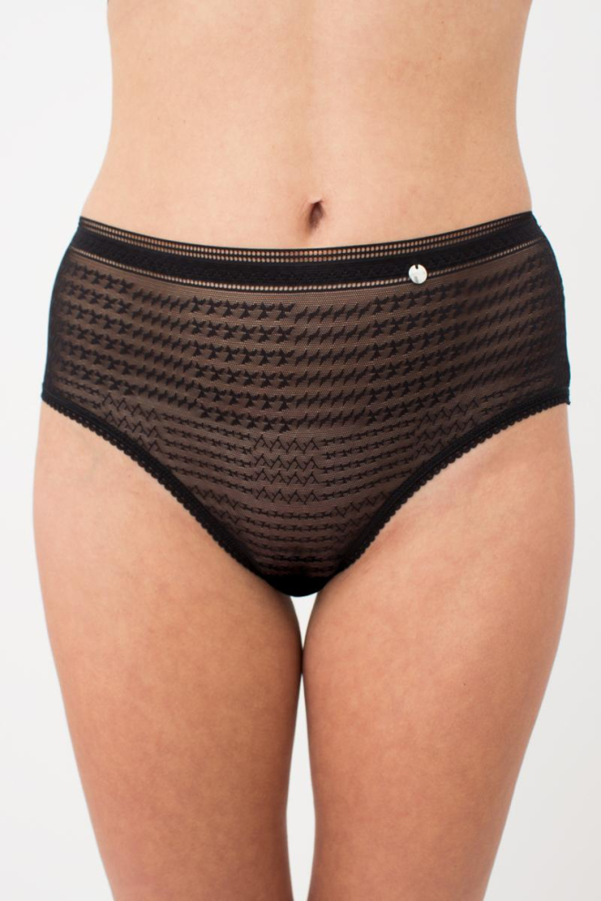 Мереживні труси бразиліана Teresa 2601/04 Giulia (black)