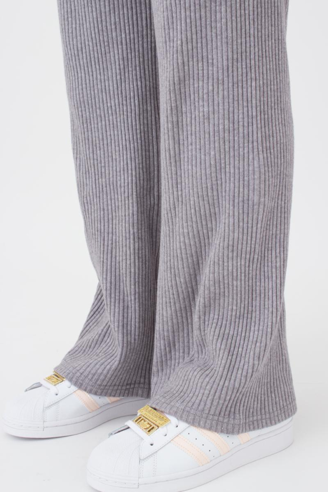 Штани кльош в рубчик WARMLY TOUCH 4319/150 Giulia (grey), сірий