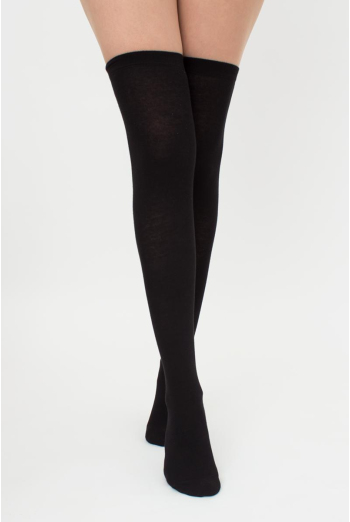 Хлопковые классические ботфорты WB1 CLASSIC Giulia (black), черный Хлопковые классические ботфорты WB1 CLASSIC Giulia (black), черный