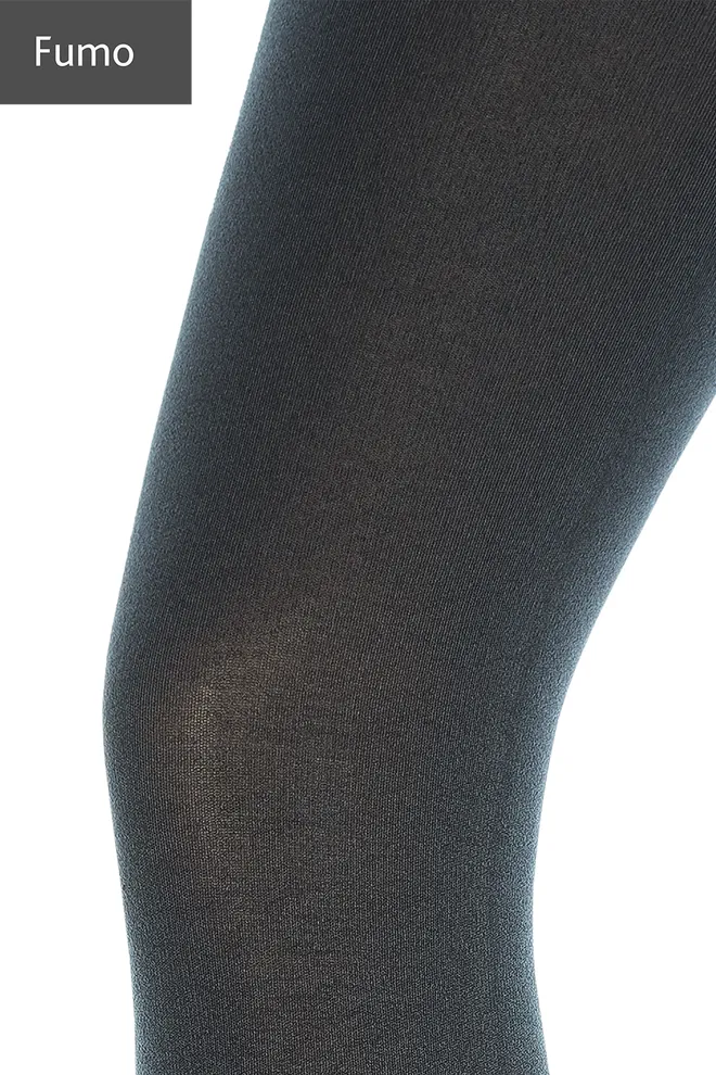 Теплые хлопковые колготки Well cotton 150 den Giulia (fumo)