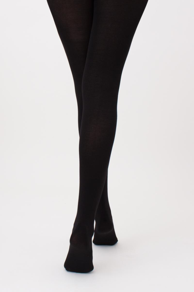 Теплі бавовняні колготки Well cotton 150 den Giulia (nero)