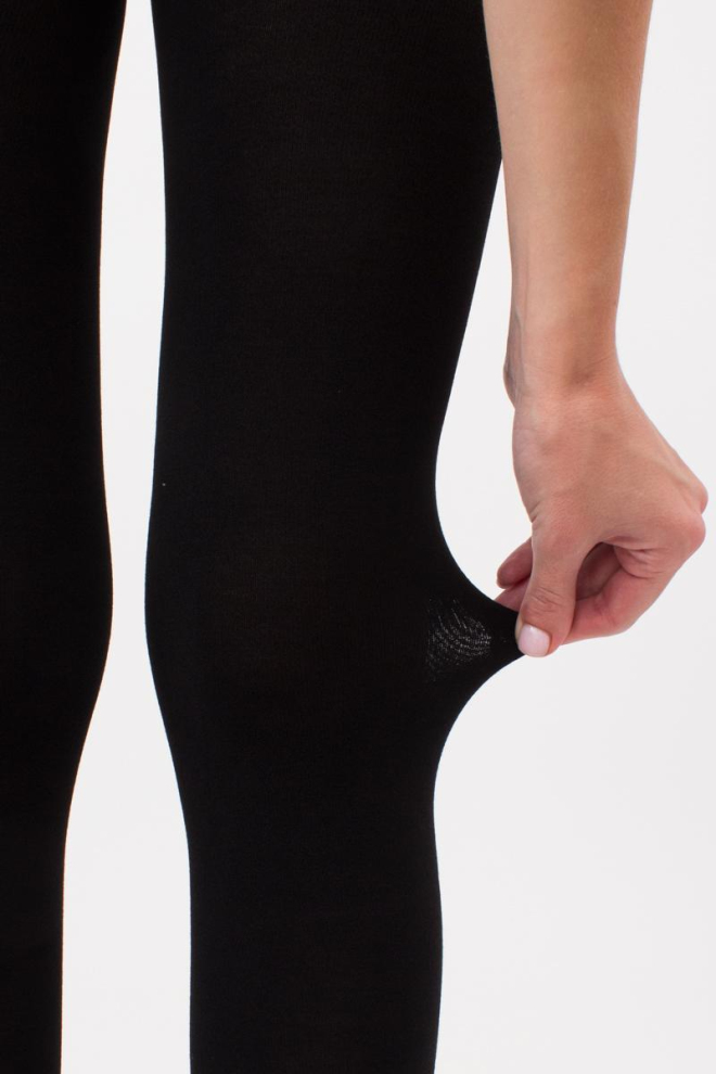 Теплі бавовняні колготки Well cotton 150 den Giulia (nero)