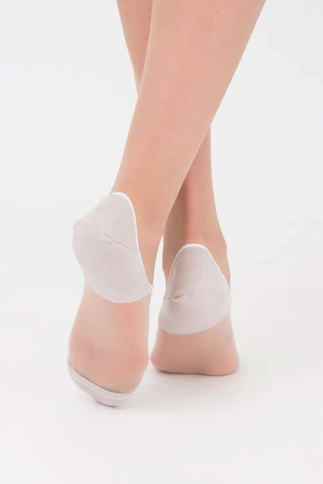 Шкарпетки слідки жіночі Wf1 cristal 002 Giulia (moonlight)