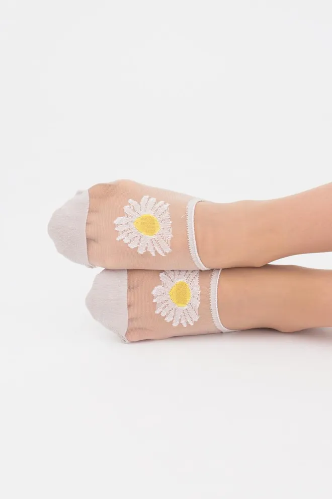 Шкарпетки слідки жіночі Wf1 cristal 002 Giulia (moonlight)