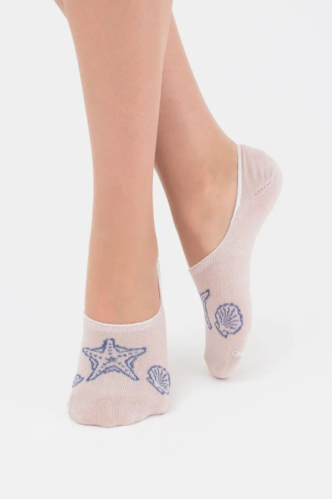 Шкарпетки слідки жіночі Wf1 marine 010 Giulia (moonlight)