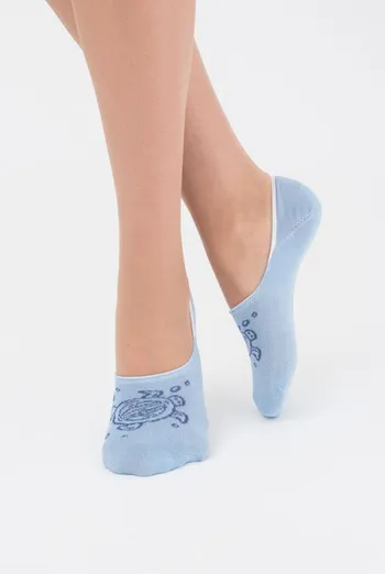 Носки следки женские Wf1 marine 011 Giulia (baby blue) Носки следки женские Wf1 marine 011 Giulia (baby blue)