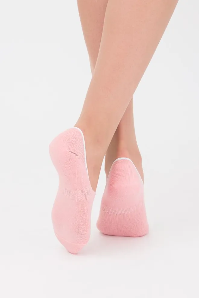 Шкарпетки слідки жіночі Wf1 tropic 001 Giulia (geranium)