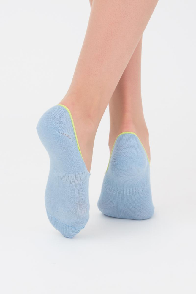 Шкарпетки слідки жіночі Wf1 tropic 002 Giulia (baby blue)