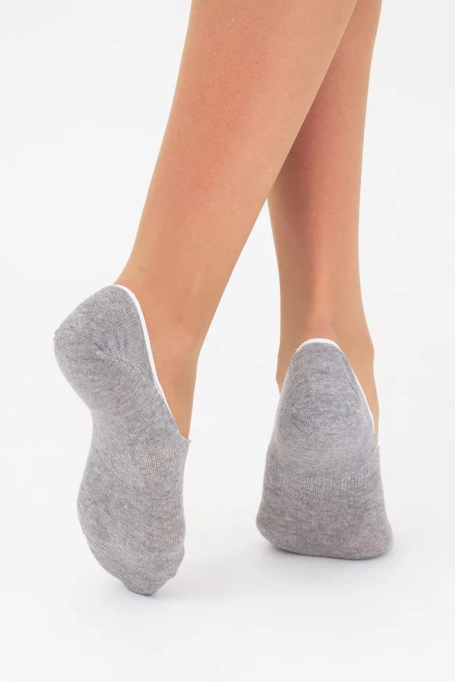 Шкарпетки слідки жіночі WFC/Sk-cl Giulia (light grey melange)