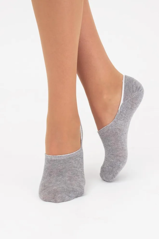 Шкарпетки слідки жіночі WFC/Sk-cl Giulia (light grey melange)