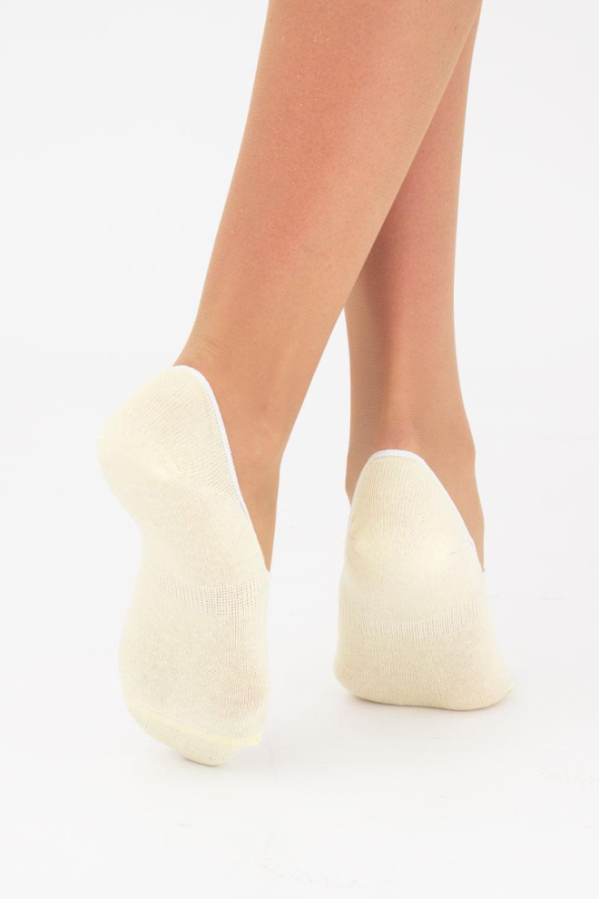Носки следки женские WFC/Sk-cl Giulia (light yellow) Носки следки женские WFC/Sk-cl Giulia (light yellow)