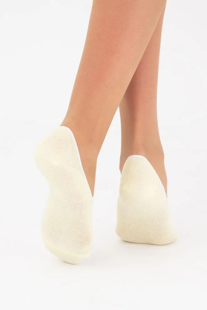 Носки следки женские WFC/Sk-cl Giulia (light yellow)