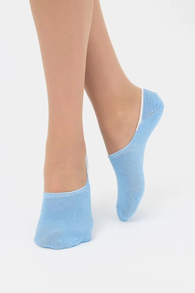 Шкарпетки слідки жіночі WFC/Sk-cl Giulia (baby blue)