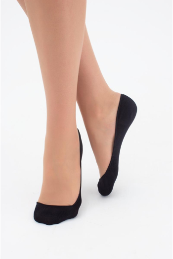 Шкарпетки слідки жіночі Wf1 ballerina comfort Giulia (black)