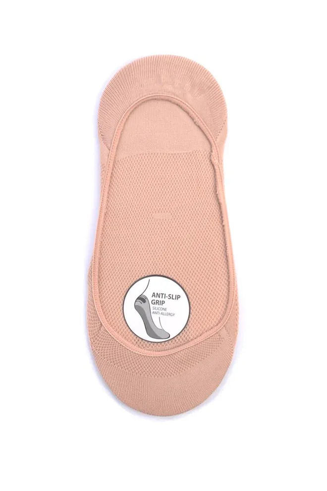 Шкарпетки слідки жіночі Wf1 ballerina comfort Giulia (nude)