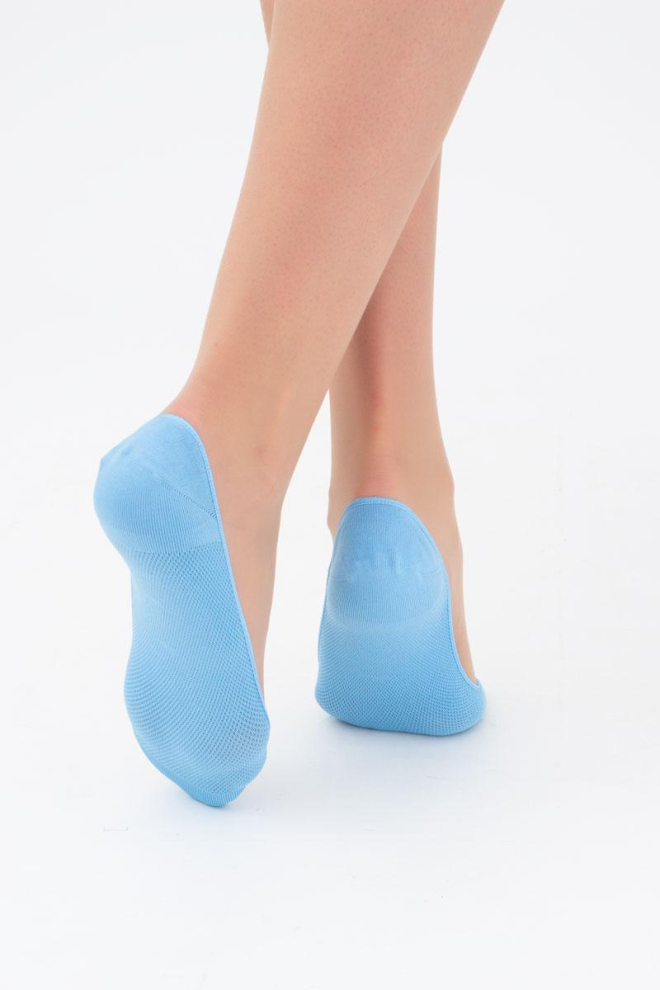 Шкарпетки слідки жіночі Wf1 ballerina comfort Giulia (heritage blue)