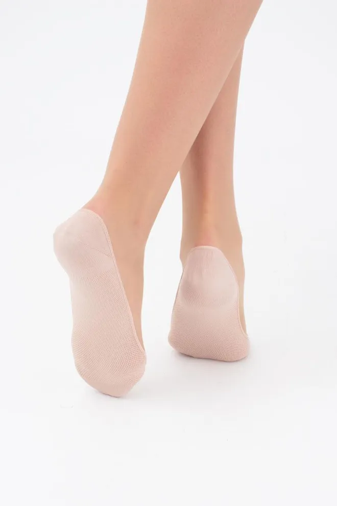 Шкарпетки слідки жіночі Wf1 ballerina comfort Giulia (nude)