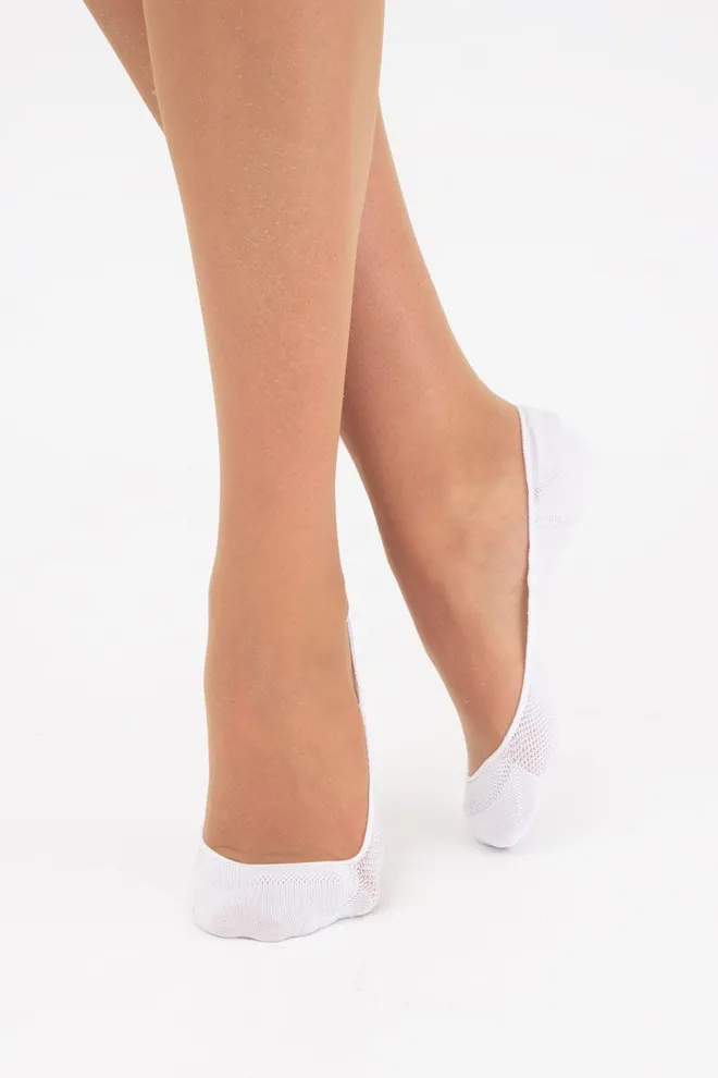 Шкарпетки слідки жіночі Wf1 ballerina comfort Giulia (buttercream)