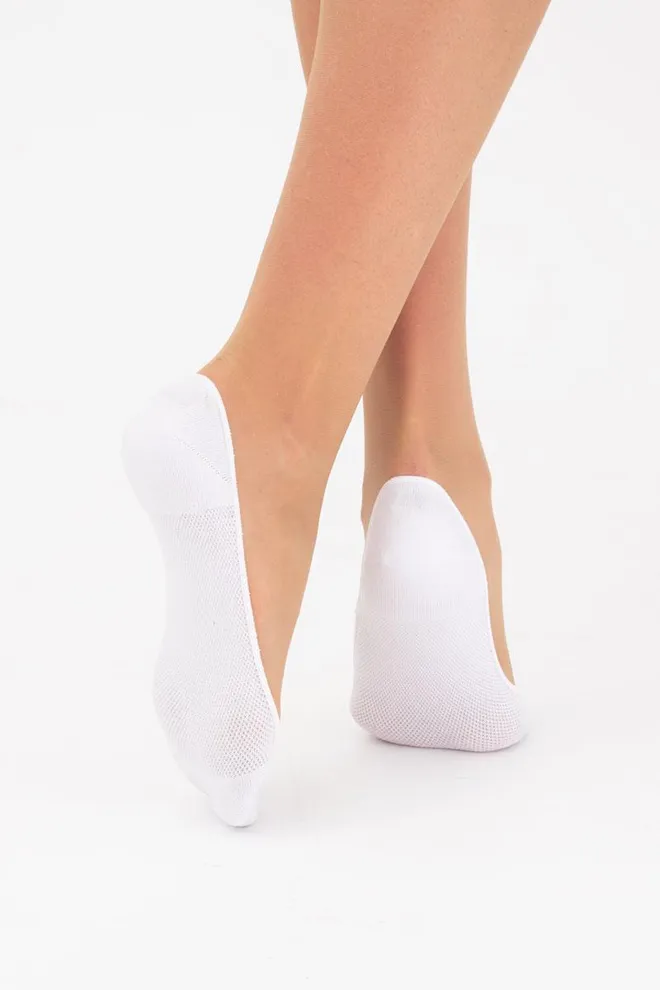 Шкарпетки слідки жіночі Wf1 ballerina comfort Giulia (buttercream)