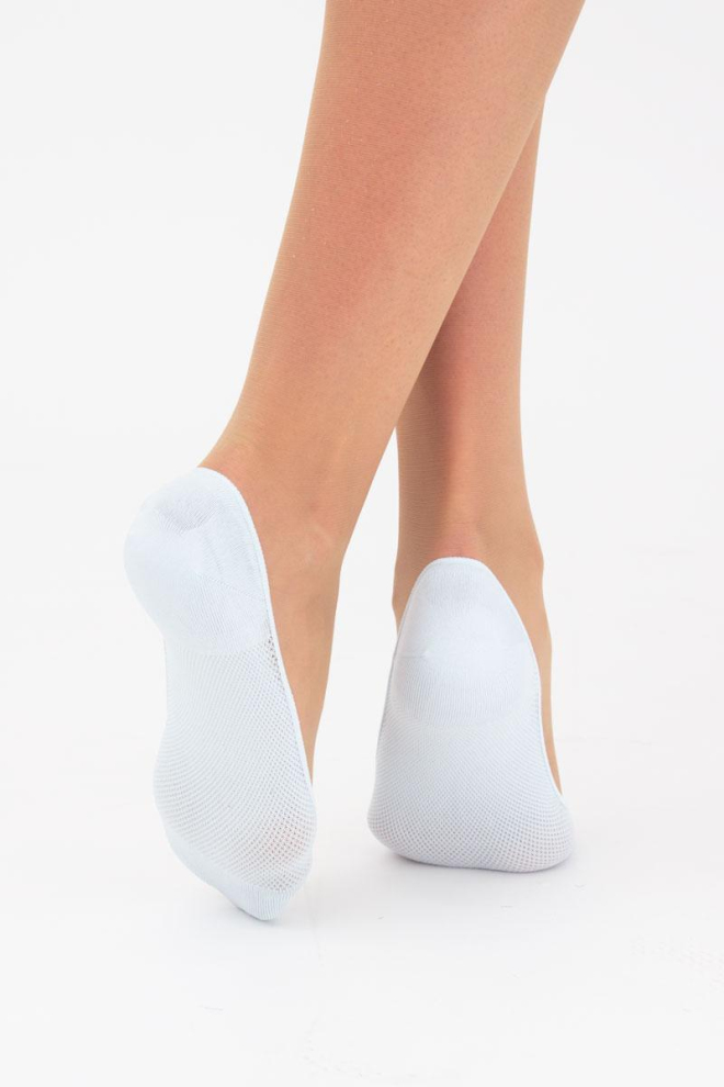 Шкарпетки слідки жіночі Wf1 ballerina comfort Giulia (cerulean)