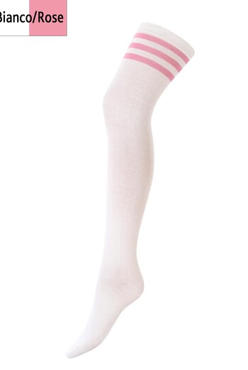 WGL-001 Панчохи-ботфорти з малюнком ТМ GIULIA (bianco/rose) WGL-001 Панчохи-ботфорти з малюнком ТМ GIULIA (bianco/rose)