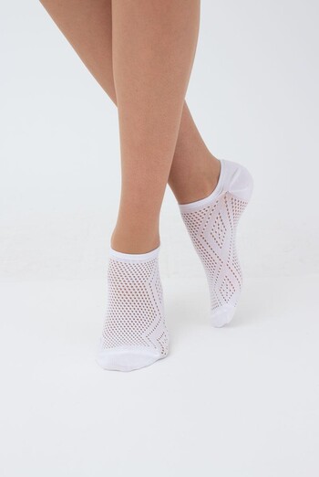 Шкарпетки жіночі класичні ажурні WS0 AIR PA 004 Giulia (bianco) Шкарпетки жіночі класичні ажурні WS0 AIR PA 004 Giulia (bianco)