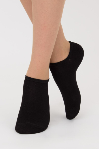 Женские носки следки Ws0 classic Giulia (black), черный Женские носки следки Ws0 classic Giulia (black), черный